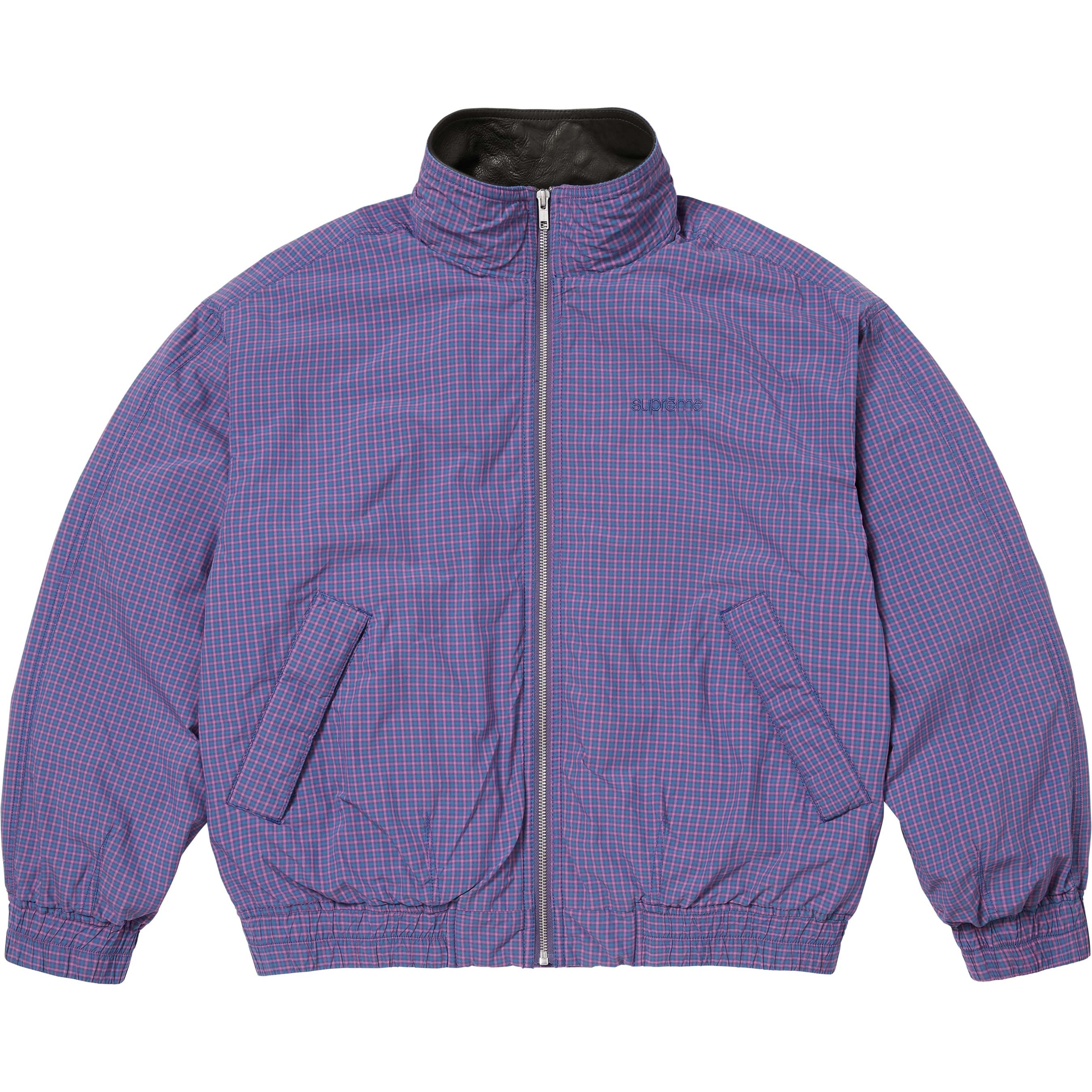 Leather Collar Utility Jacket view 3